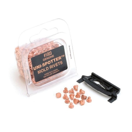H&S Autoshot Uni-Spotter trim mold rivets, 500PK HAS1003